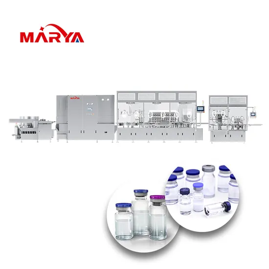 Marya China Pharmaceutical Vial Liquid Filling Sealing Production Line with Washing Stoppering Labeling