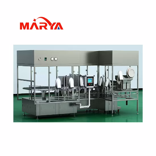 Marya China Pharmaceutical Vial Liquid Filling Sealing Production Line with Washing Stoppering Labeling