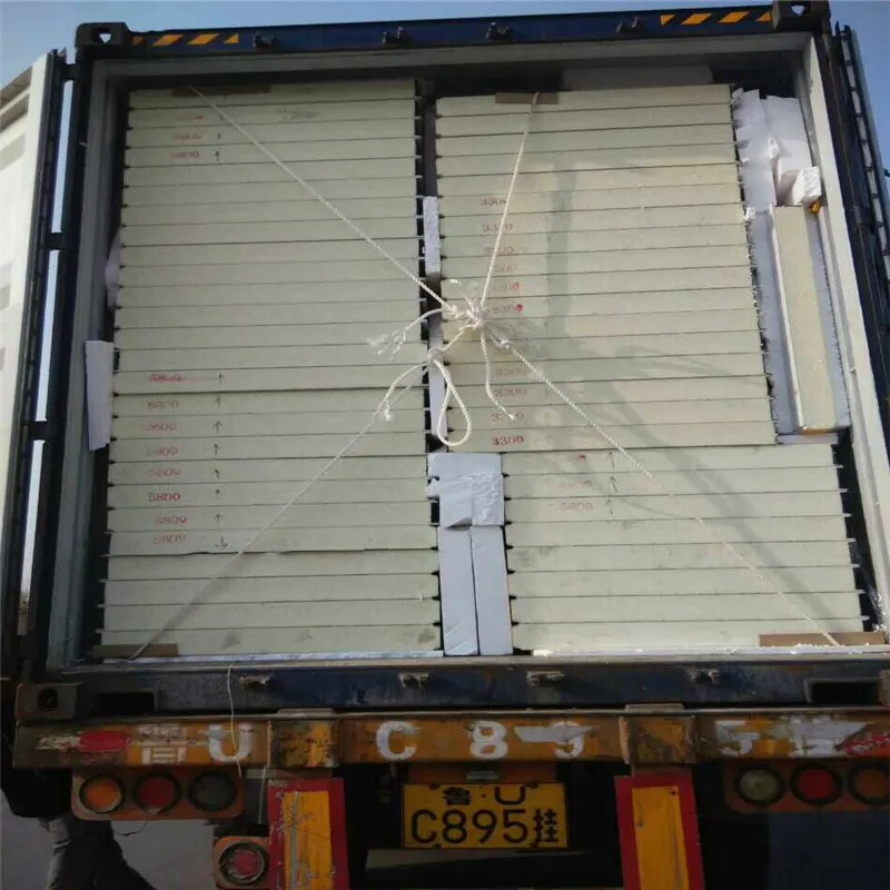 Meilleur prix Bonne qualité stockage au froid et salle blanche panneau Sandwich PU/PIR matériau de construction