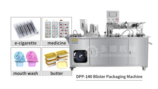Machine à emballer pharmaceutique automatique de boursouflure de capsule de comprimé de miel de PVC Alu Alu